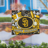 San Diego Padres Yard Sign, Holiday, MLB, Home