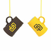 San Diego Padres Ceramic Mini Stein, 3oz, set of 2, MLB, Home