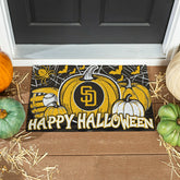 San Diego Padres Halloween PVC Mat, 28"x16", MLB