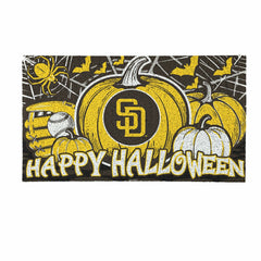 San Diego Padres Halloween PVC Mat, 28"x16", MLB