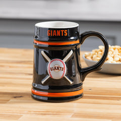 San Francisco Giants Ceramic Stein Cup, 24oz, MLB, Home