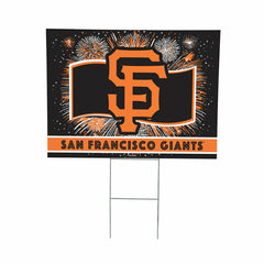 San Francisco Giants Yard Sign, Patriotic, MLB, Home