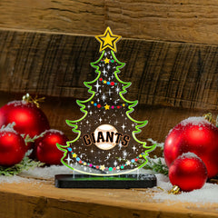 San Francisco Giants Baseball Holiday Tree Desklite LED Decor, MLB, Home