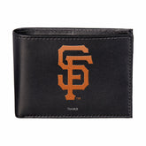 San Francisco Giants Black Bi-Fold Embroidered Wallet w/ RFID Blocking, MLB, Home
