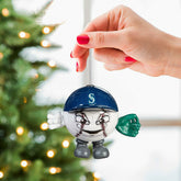 Seattle Mariners Ball Head Ornament, MLB, Home