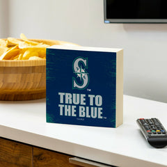 Seattle Mariners Plock, Down Home Fans, 6x6, MLB, Home