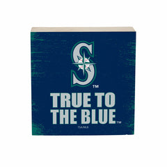 Seattle Mariners Plock, Down Home Fans, 6x6, MLB, Home