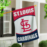 St Louis Cardinals Suede House Flag, MLB, Home