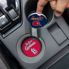 St Louis Cardinals Car Coaster Set, 2pc, MLB, Home