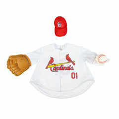 St Louis Cardinals Sports Porch Goose Uniform with Hat, MLB, Home