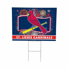 St Louis Cardinals Yard Sign, Patriotic, MLB, Home