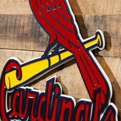 St Louis Cardinals Premier Metal Wall Art, MLB, Home