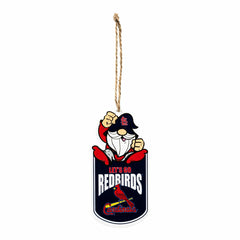 St Louis Cardinals Gift Tag Ornament, Gnome Fan, MLB, Home