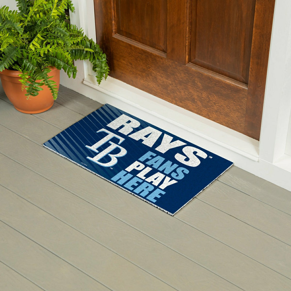 Tampa Bay Rays Fan Mat, 28"x16", MLB