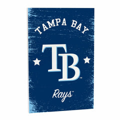 Tampa Bay Rays Wood Wall Sign, 16x24, MLB, Home