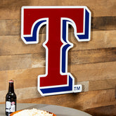 Texas Rangers Premier Metal Wall Art, MLB, Home