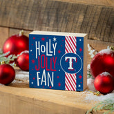 Texas Rangers Block, Holiday, 6x6, MLB, Home