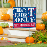 Texas Rangers Yard Sign, Halloween Treats for Fans, MLB, Home