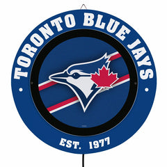 Toronto Blue Jays, Metal Lite, Round, MLB