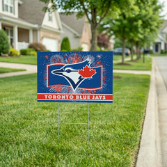 Toronto Blue Jays Yard Sign, Patriotic, MLB, Home