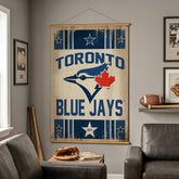 Toronto Blue Jays, Canvas Wall Tapestry, Large, 54x36, MLB, Home