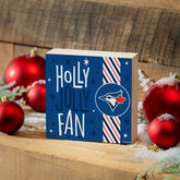 Toronto Blue Jays Block, Holiday, 6x6, MLB, Home