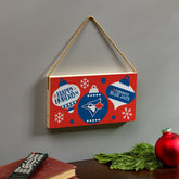Toronto Blue Jays Holiday Wood Wall Sign, 6x11, MLB, Home
