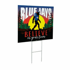 Toronto Blue Jays Yard Sign, Bigfoot, MLB, Home