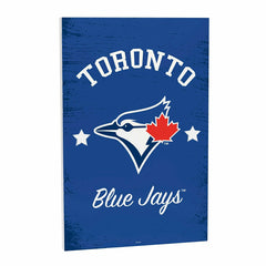 Toronto Blue Jays Wood Wall Sign, 16x24, MLB, Home