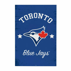 Toronto Blue Jays Wood Wall Sign, 16x24, MLB, Home