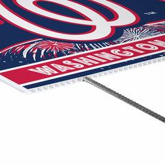 Washington Nationals Yard Sign, Patriotic, MLB, Home