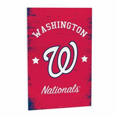 Washington Nationals Wood Wall Sign, 16x24, MLB, Home