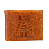 Appalachian State University, Embossed 100% Genuine Tumbled Leather Pa, Collegiate, Home