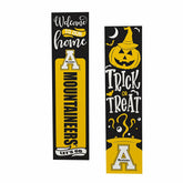 47" Double Sided Leaner, Appalachian State University, Halloween, Collegiate, Home