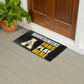 Appalachian State University Fan Mat, 28"x16", Collegiate