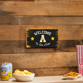 Appalachian State University Wood Wall Sign, 6x11, Collegiate, Home