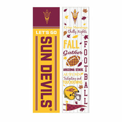 Arizona State University 46" Double Sided Leaner, Fall Seasonal, Collegiate, Home