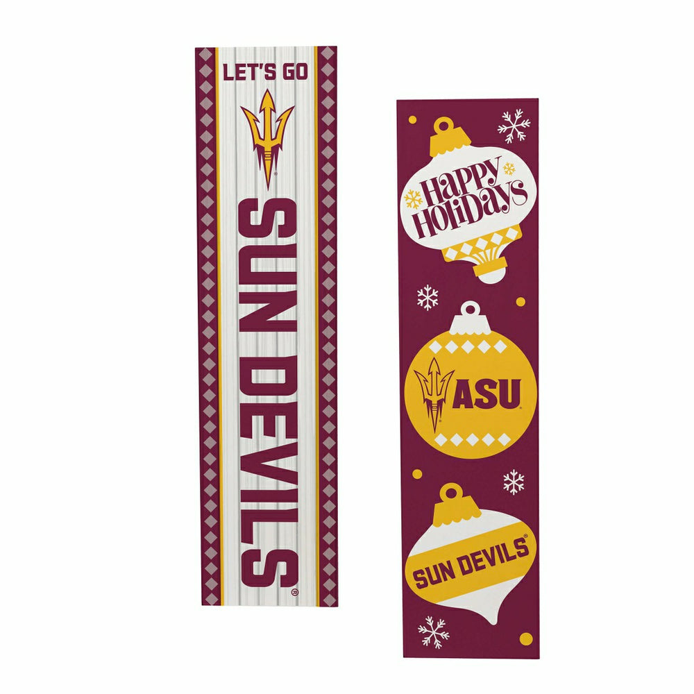 Arizona State University 47" Double Sided Leaner, Christmas, Collegiate, Home