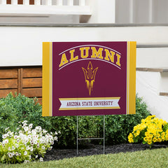 Arizona State University Coroplast Yard Sign Alumni, Collegiate, Home