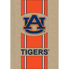 Burlap Auburn University Tigers Garden Flag, 12.5 x 18 inches, Collegiate, Home