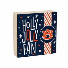 Auburn University Block, Holiday, 6x6, Collegiate, Home