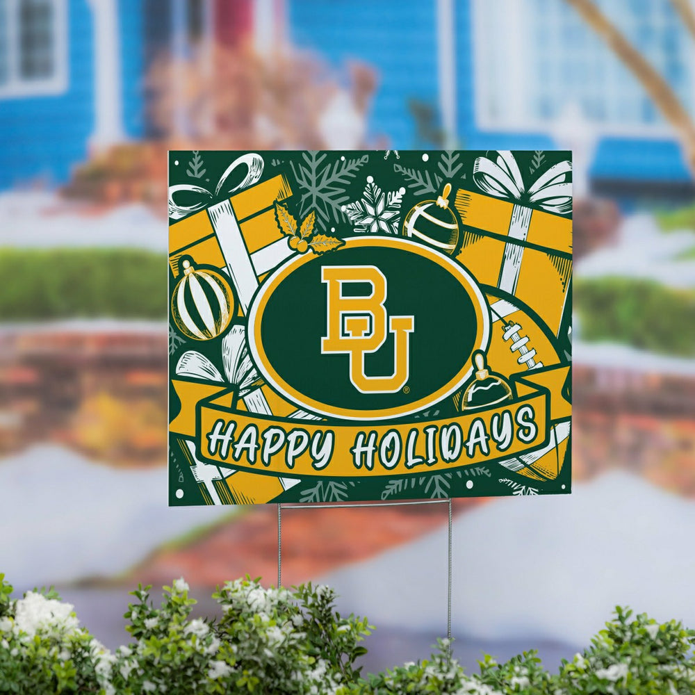 Baylor University Yard Sign, Holiday, Collegiate, Home