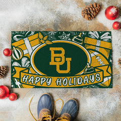 Baylor University Holiday PVC Mat, 28"x16", Collegiate