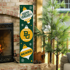 47" Double Sided Leaner, Baylor University, Christmas, Collegiate, Home