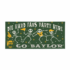 Baylor University Flocked Coir Halloween Sassafras Switch Mat, 22"x10", Collegiate