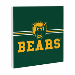Baylor University Wood Wall Sign, 12x12, Collegiate, Home