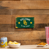 Baylor University Wood Wall Sign, 6x11, Collegiate, Home