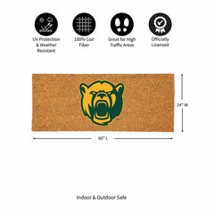 Baylor University Extra Large Full Color Coir Mat, 60"x24", Collegiate