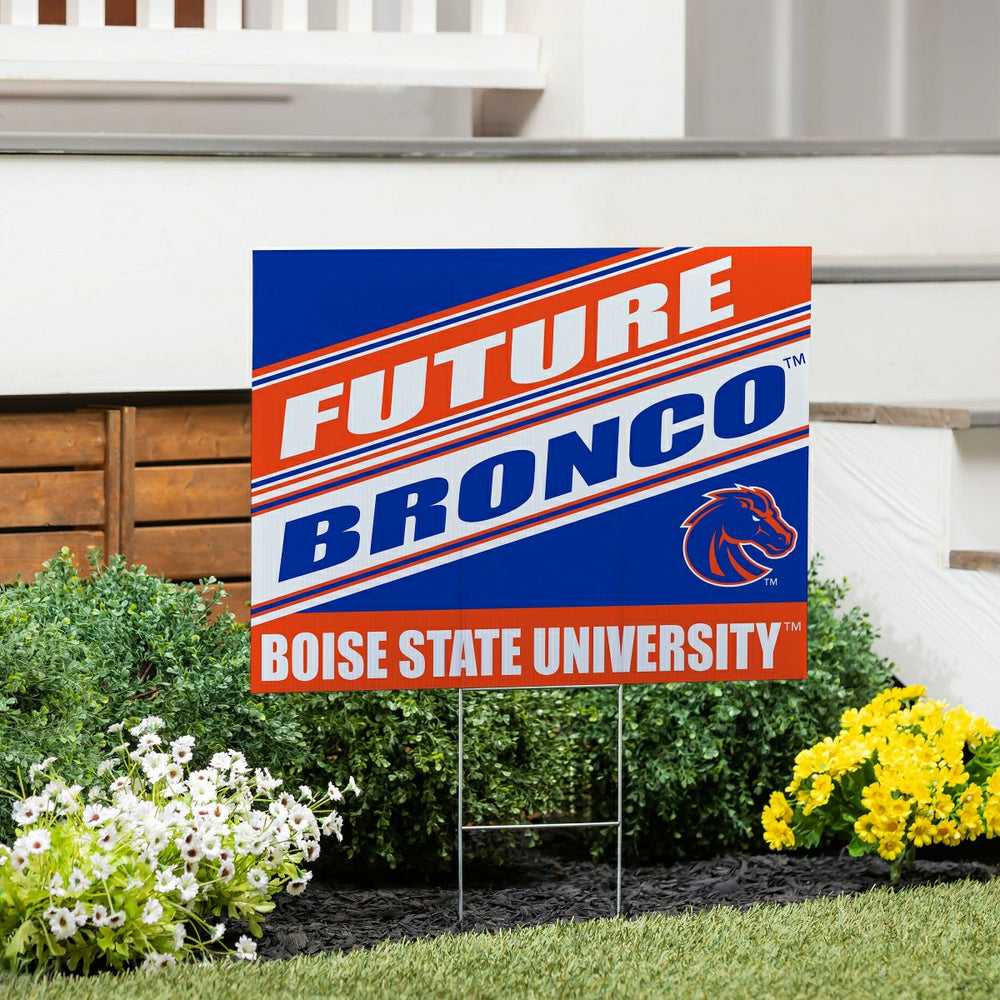 Boise State University Coroplast Yard Sign, Future Student, Collegiate, Home