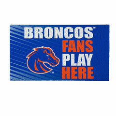 Boise State University Fan Mat, 28"x16", Collegiate